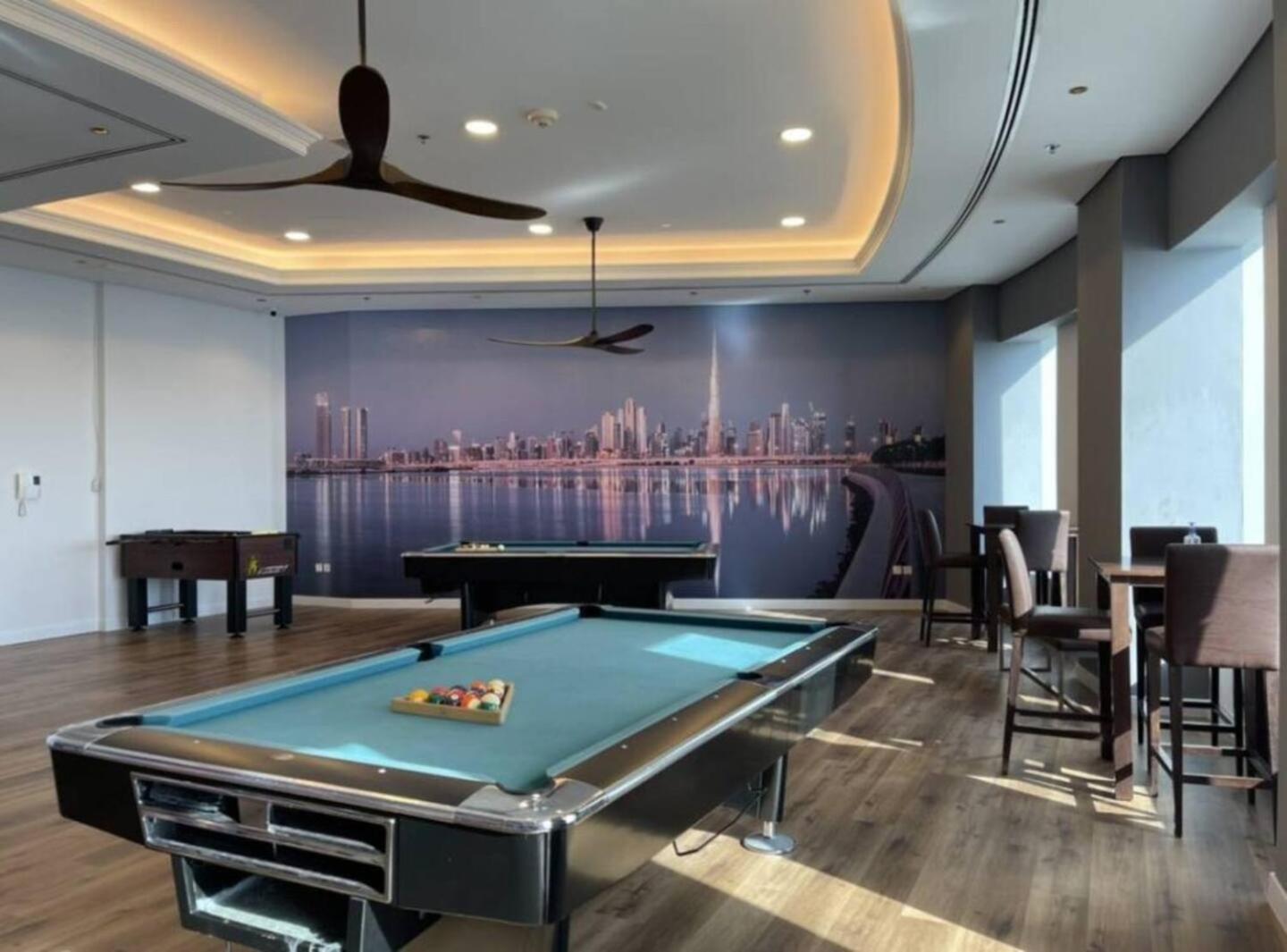 דובאי Sea & Palm View Elegant 1 Bedroom Apartment מראה חיצוני תמונה